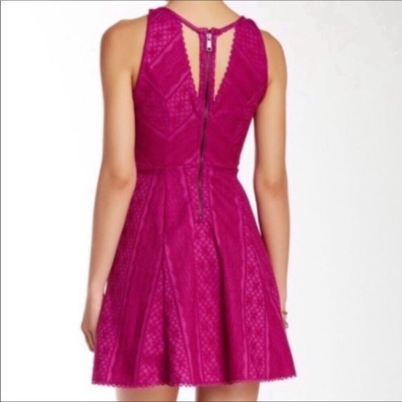 Free People Miss Connections Lace Cutout Dress - Picture 2 of 6